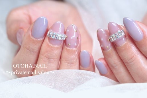 💅デザイン①（アート４本＋１色ワンカラー６本）